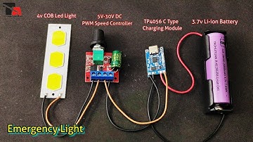 Emergency Led Light | Cob Led Light | DC PWM Speed Controller | Led Dimmer