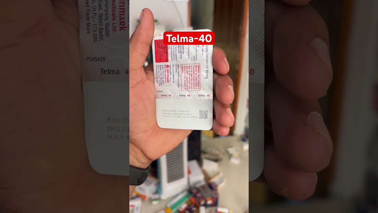 Telma-40 mg tablets || 