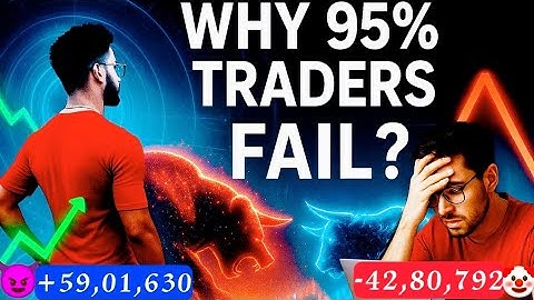 Why 95% Traders Lose 🤡?  & Only 5% 😈 Win | Trading Psychology & Strategy