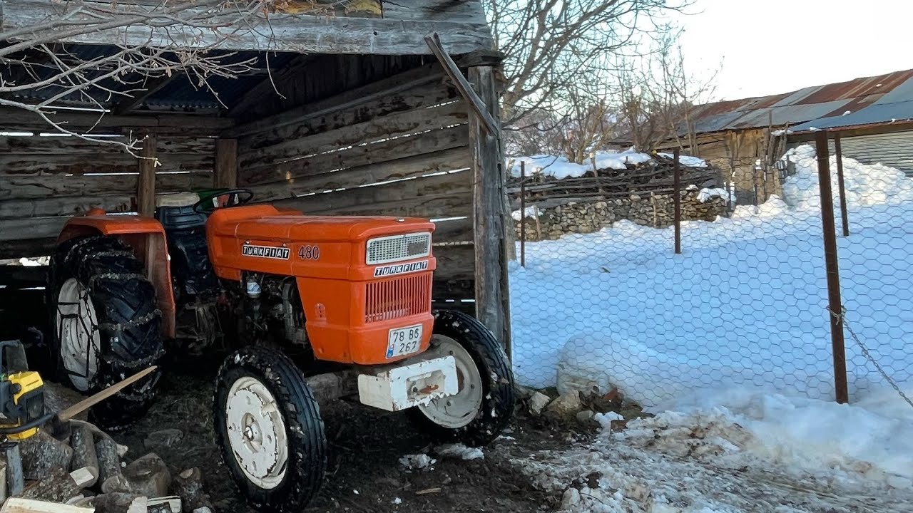 Kutupları Aratmayan Eflani”de 2 Gün Rutin Köy İşleri Ve Kışa Erken Giriş Yaptık