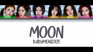 BABYMONSTER - MOON Lyrics (Color Coded Lyrics Han/Rom/Pt-Br) Tradução