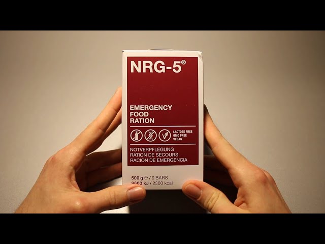 NRG-5 Emergency Food Ration Review 