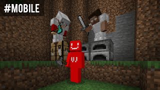 Minecraft Speedrunner VS 2 Hunters #mcpe 
