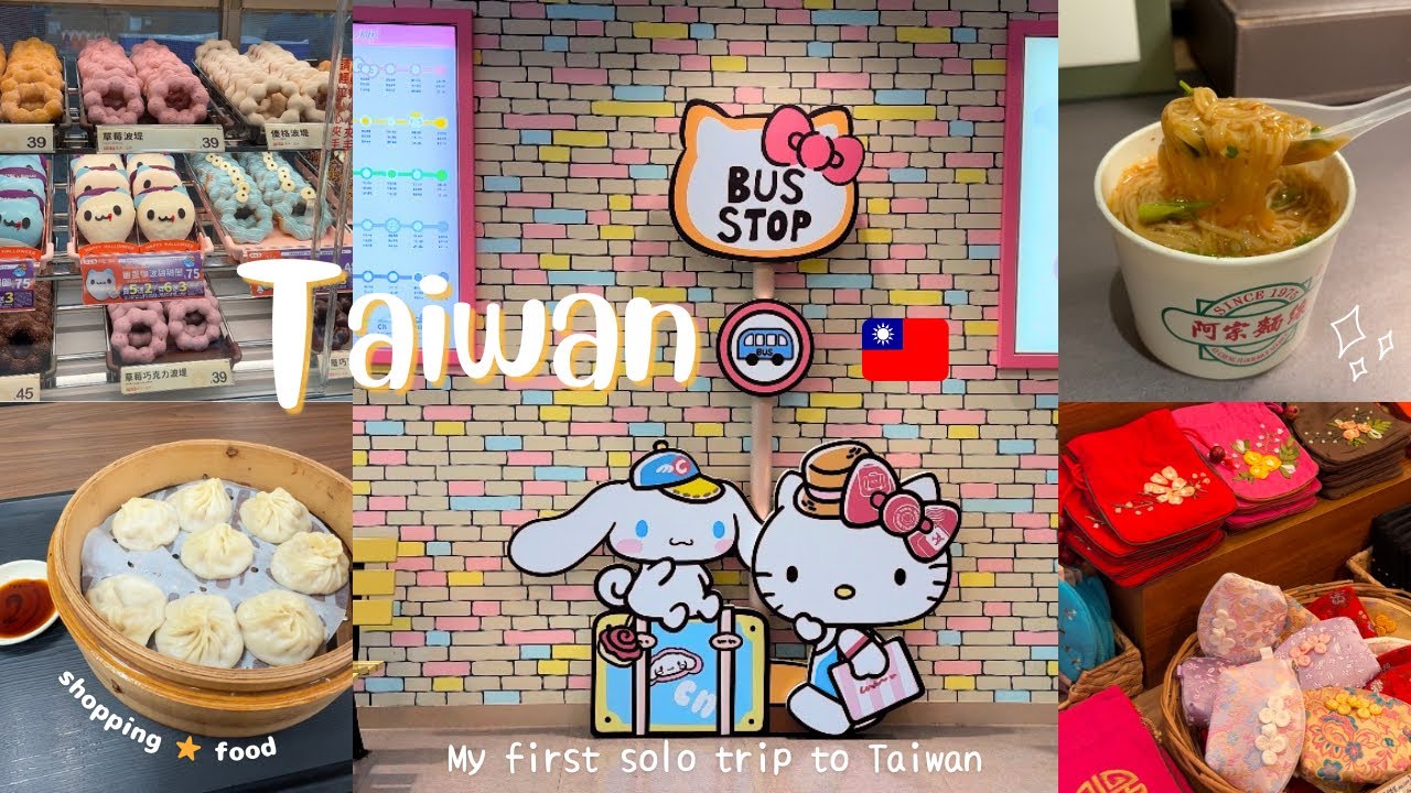 [台湾vlog] はじめての台湾に1人で行く２泊3日🇹🇼 ハプニングありドタバタ珍道中でも全力で楽しむ旅⭐︎