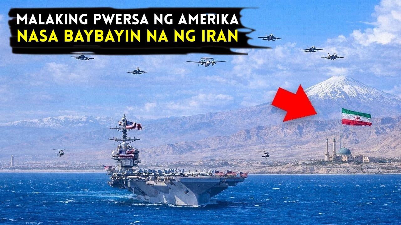 Malaking PWERSA ng AMERIKA nasa Baybayin na ng IRAN | Amerika Handa nang Sumugod sa IRAN