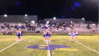 BHS Cheerleaders Halftime 11/5/10