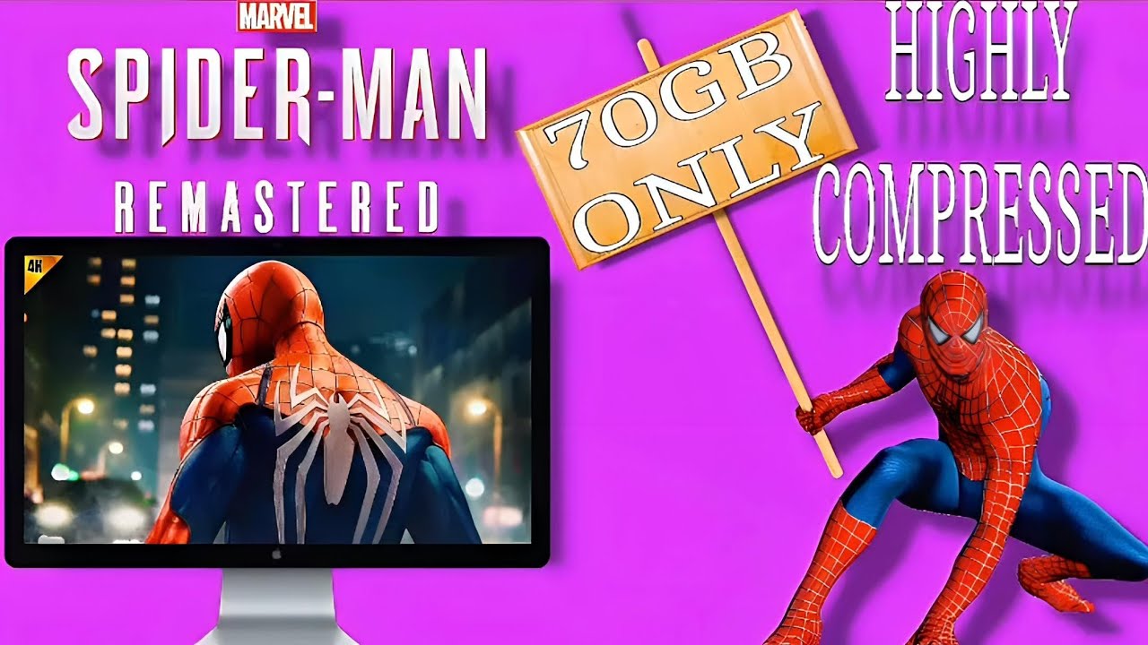 MARVEL SPIDER MAN REMASTERED Pc Install | MARVEL SPIDER MAN REMASTERED Pc Game Download