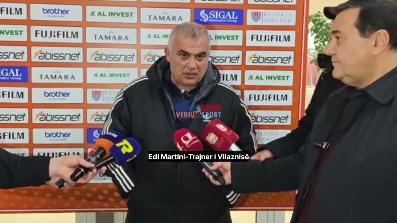 Vllaznia mundi Tiranën 3-1,trajneri Martini:Komplimentoj lojtarët,falenderoj tifozët për mbështetjen