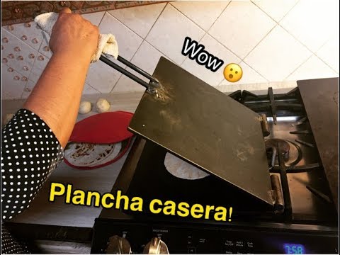 Drástico marrón capítulo PLANCHA Y COMAL CASEROS 2 EN 1 / TORTILLAS DE HARINA RECETA/ADIOS AL PALOTE  - YouTube