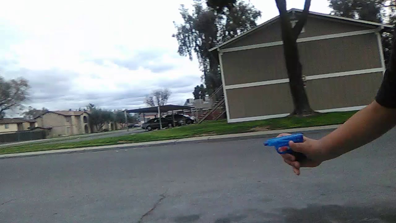 Water gun fight YouTube