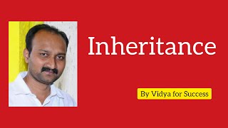 Inheritance #1 Definition of Inheritance | base class | derived class | syntax of derived class