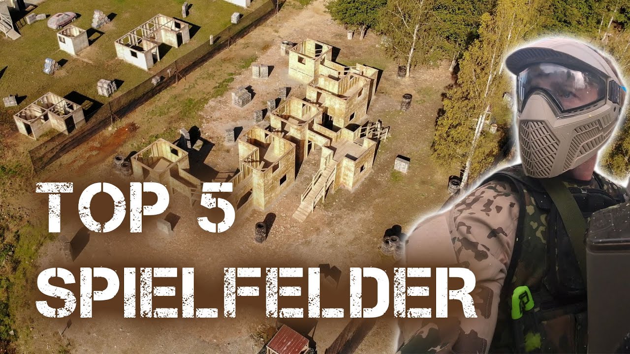Gotchaspielfeld Süd TOP5 Spielfelder Paintball Tschechien YouTube