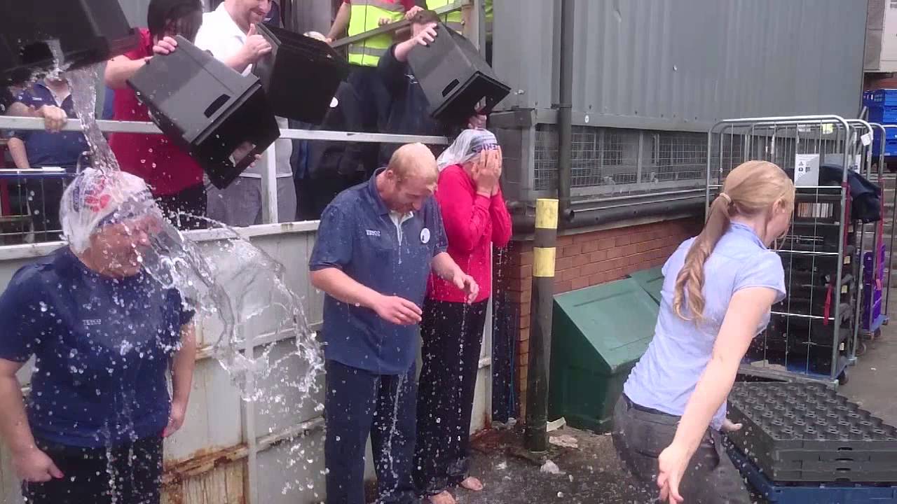 Tesco Ice Bucket Challenge YouTube
