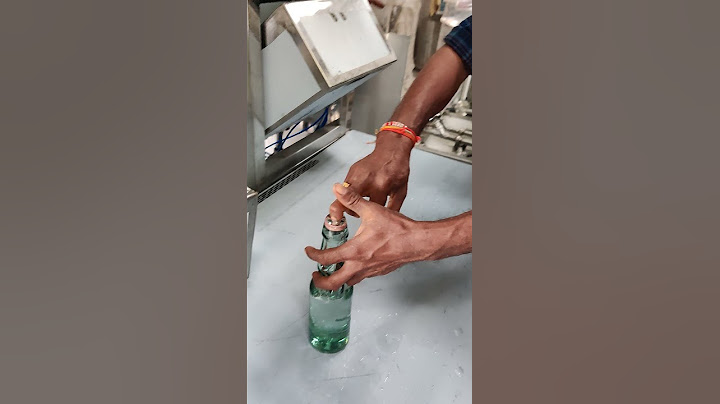 Automatic Goli Soda Machine