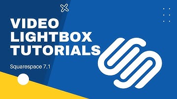 How to add lightbox video in Squarespace 7.1