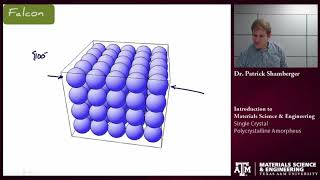Single Crystal, Polycrystalline, Amorphous {Intro to Materials}