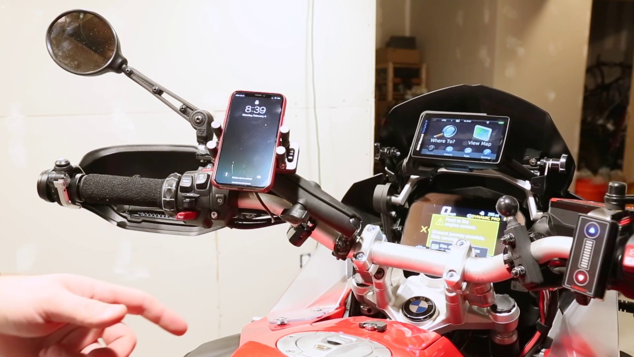 qi motorcycle mount