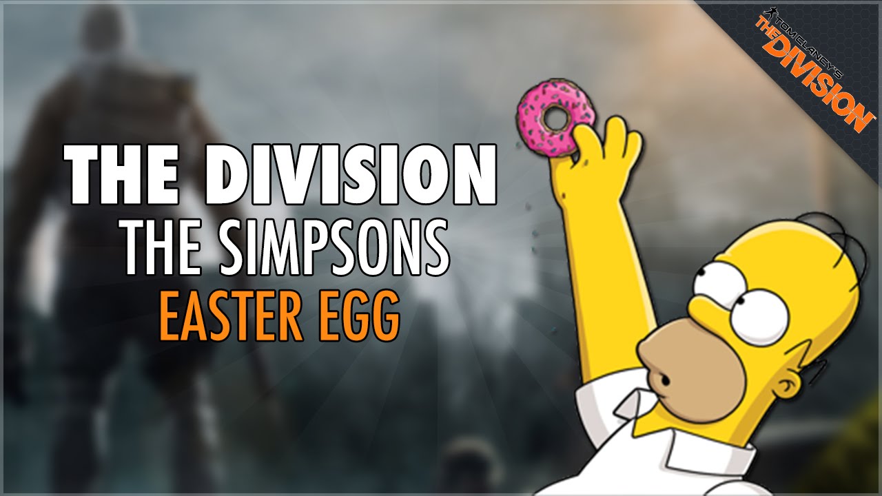 Tom Clancy's The Division: “The Simpsons Easter Egg" - Donuts Location (The Division Easter Eggs)
