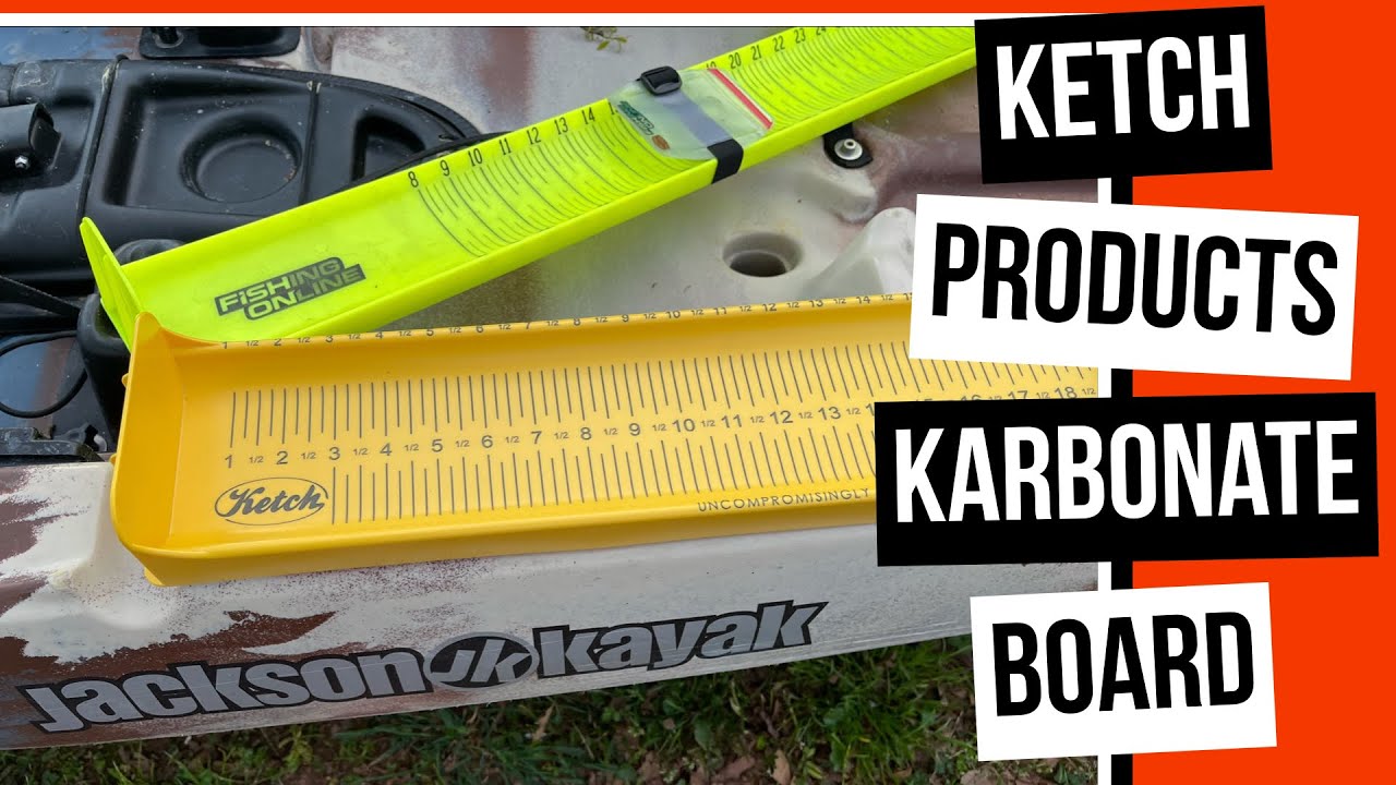 Kayak Gear Review Ketch Board Karbonate - No More Hawg Trough for kayak  tournaments on 2021 