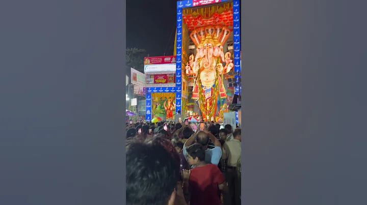 Day - 3 | Full Crowd in Khairatabad Ganesh 2025 | Biggest Ganesh in India | Hyderabad #Shorts #2025