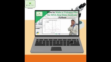 How to Make a Volcano Plot for RNA-Seq Data Analysis | Python #short #tutorial #volcanoplot
