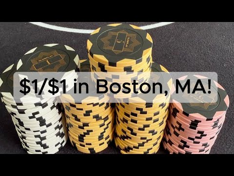 SPLASHY $1/$1 Poker Home Game in Boston, MA! | Poker Vlog 19
