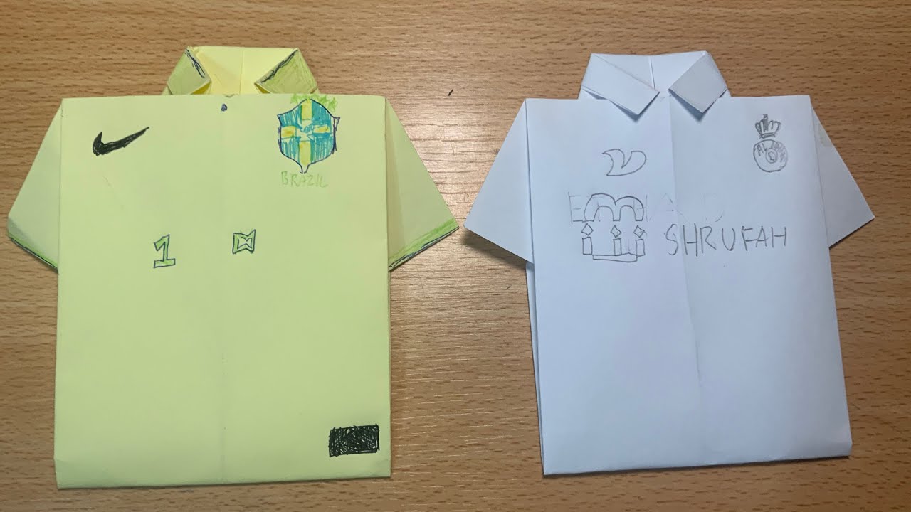 Origami football kits - YouTube