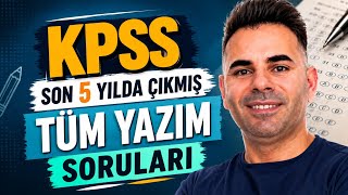 +2 Net I KPSS Serisi I Son 5 Yılın Çıkmış KPSS Yazım Kuralı Soruları
