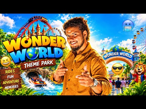 🥶🤣Wonder world theme park🔥 ||Rajkumar||Rajkzr #vlog #comedy #shorts #viral #comedy