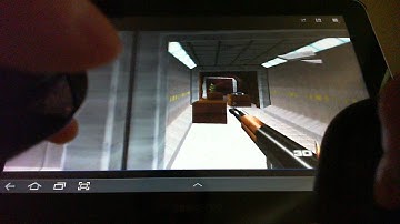 N64 Emulator on Galaxy Tab 10.1 With Wiimote Android