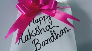 DIY Craft : Paper GIFT BAG (Easy process) || Raksha Bandhan gift pack| susi art and craft