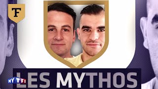 Les Mythos : parodie de Michel Platini, de Sepp Blatter et de Rolland Courbis