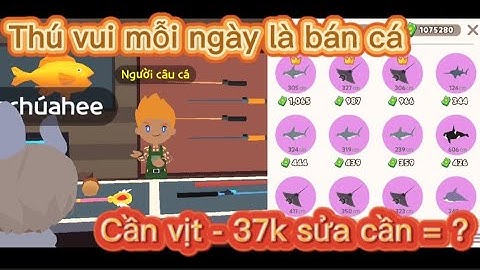 PLAY TOGETHER| Niềm vui mỗi ngày khi dùng auto câu cá game play together là bán cá