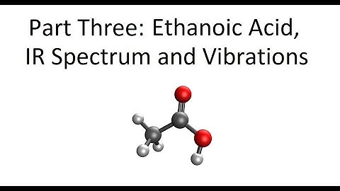 Simulating Spectroscopy of an Organic Molecule - IR Spectroscopy on your PC using ORCA (Part 3)