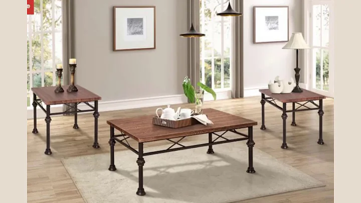 3 Piece Coffee Table Sets Under $200 - hqdecoration.com