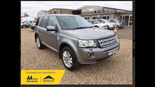 Land Rover Freelander 2 2.2 SD4 HSE Command Shift 4WD Euro 5 5dr, AUTOMATIC, FULL SERVICE HISTORY