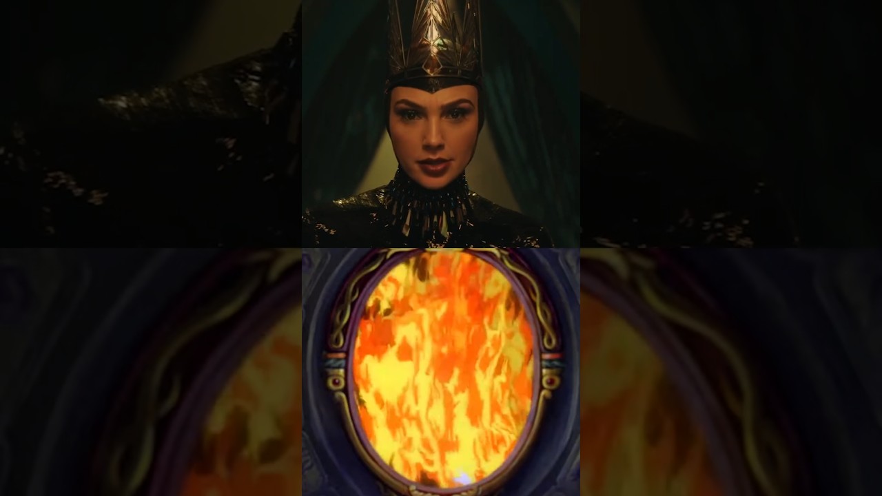 Snow White live Action Vs Animated 