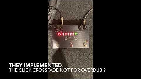 Pigtronix Infinty 3 Clicks At Loop Point (ALWAYS)