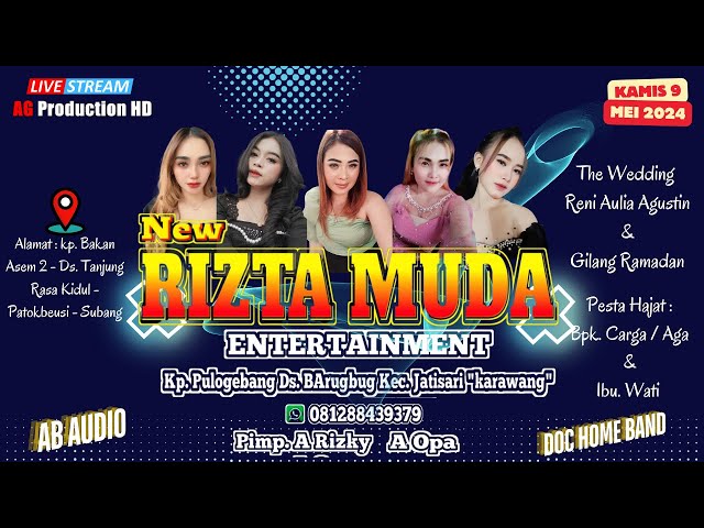 LIVE SIANG MUSIC DANGDUT  '' NEW RIZTA MUDA '' | BAKAN ASEM 2 - TANJUNGRASA KIDUL - SUBANG class=