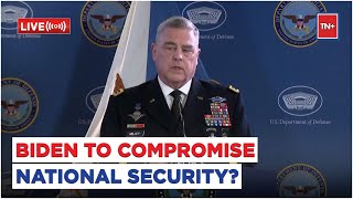 Live | US Gen Mark Milley Warns American Default Could Impact National Security, Military