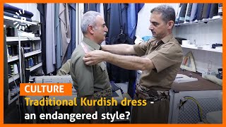 Imported clothes are threatening the traditional Kurdish dress in Sulaimani's Chamchamal town