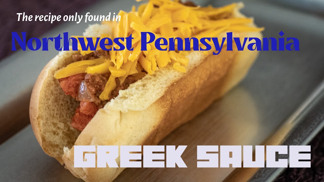 Hot Dogs Greek Sauce Recipe Erie Pa