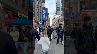 New York, Walking 7th Avenue &amp; Times Square #shorts #tour #famous #popular #love #vibes #fun #usa
