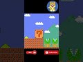 Luigi vs The Giant Block in Super Mario Bros