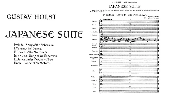 Gustav Holst - Japanese Suite (1915)