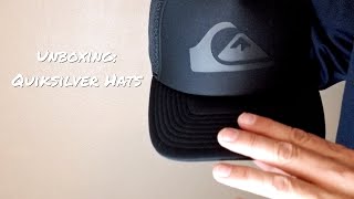 Quiksilver Hats (unboxing)