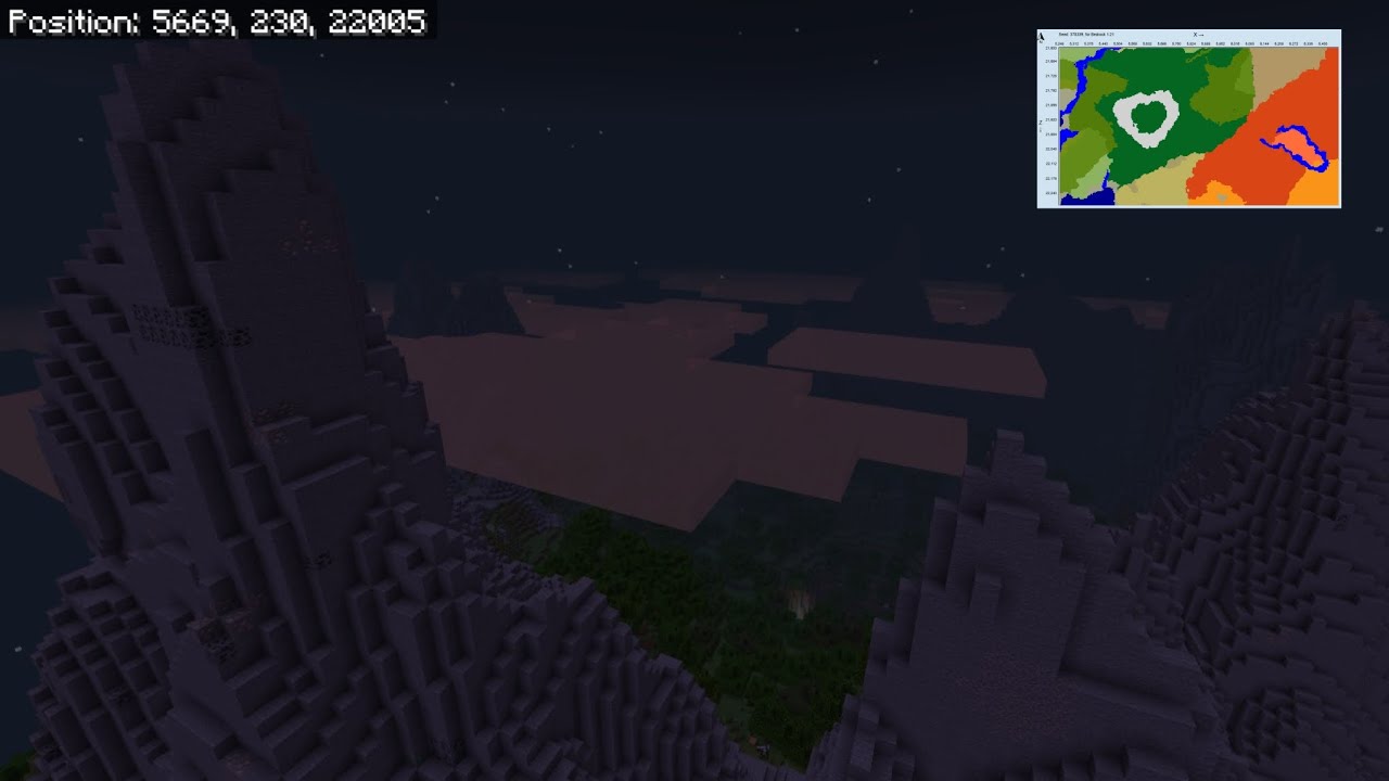 Minecraft's beautiful Stony Peaks Seed | Bedrock Edition| 