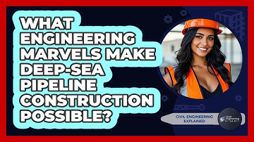 What Engineering Marvels Make Deep-Sea Pipeline Construction Possible? - Civil Engineering Explained