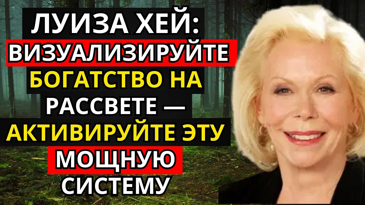 Луиза Хей: Утренняя медитация на изобилие — АКТИВИРУЙТЕ эту мощную систему.