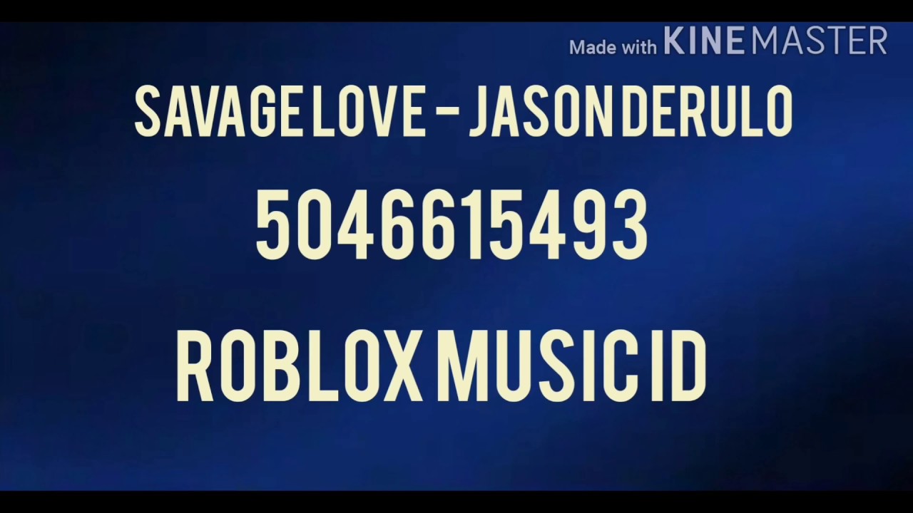 Savage Love Roblox Id Full Song